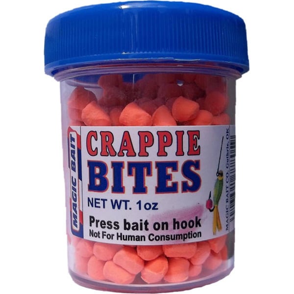 Omnisports 1 oz Fishing Crappie Bites - Orange OM3513686 - main